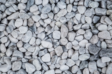stone texture background. White pebbles wallpaper