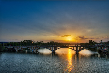 Fototapeta premium austin sunset 2