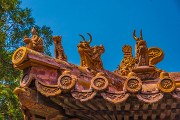 Drachenwächter Detail, Verbotene Stadt, Peking