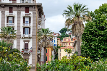 Typical buildings of La Spezia  and Morin
