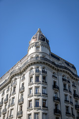 Fototapeta na wymiar Building in downtown city - Montevideo, Uruguay