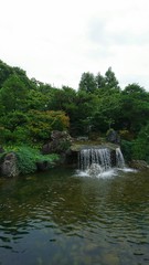 富山城の日本庭園