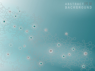 Geometric shape abstract technology background