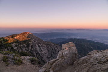 Sunset Cucamonga Peak 4