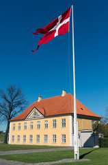Denmark flag, Copenhagen