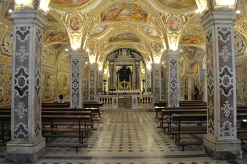 Fototapeta na wymiar Salerno - Cripta di San Matteo - Cattedrale
