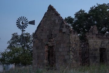 Ruins at Night