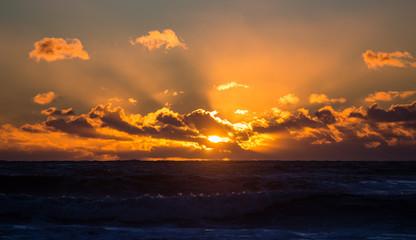 Obraz premium crepuscular rays