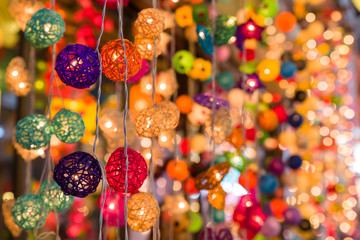 Colorful Hanging Illuminations - Beautiful Festival Decoration