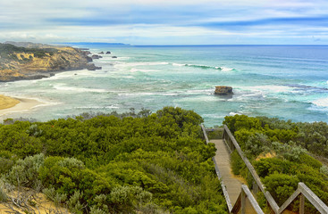 Sorrento back beach (view from Coppins lookout)