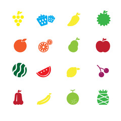 The fruit vector icon  design