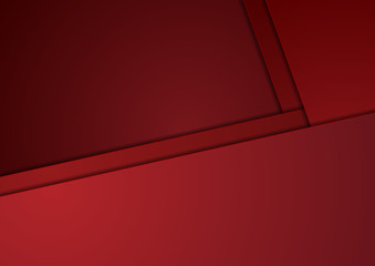 Tech corporate red minimal material background