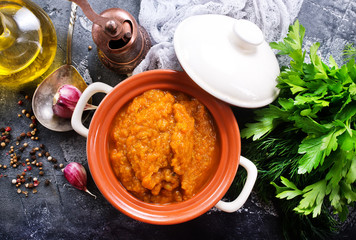 caviar from vegetables