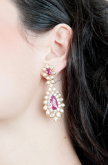 earrings with diamonds