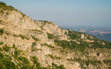 Fototapeta na wymiar Scenic Verdon gorge in Provence region of France