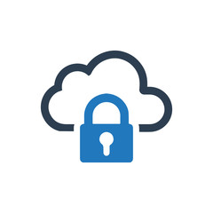 Cloud Security Icon