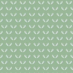 Muster - Weihnachten - Winter - Geweihe - Rentier - Elch