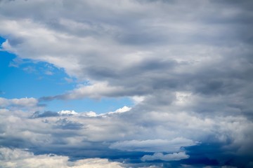 Obraz premium Beautiful evening sky