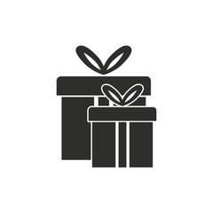 Gift Box vector icon.