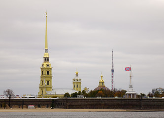 Peter and Paul Fortress in Saint Petersburg