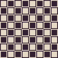 Vector seamless pattern. Modern stylish texture. Repeating geometric tiles with vintage color style