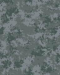 Digital fashionable camouflage pattern, military print .Seamless illustration, wallpaper