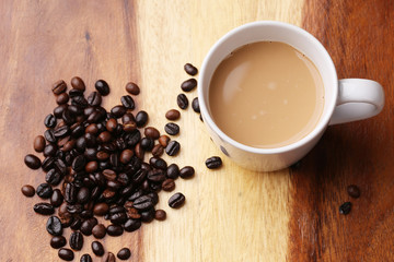 Cup of hot coffee ,Espresso