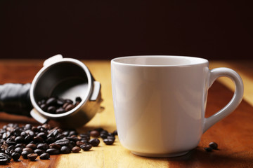 Cup of hot coffee ,Espresso