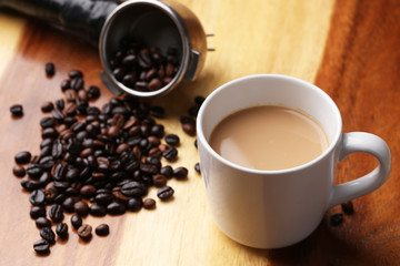 Cup of hot coffee ,Espresso