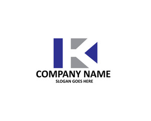 Obraz premium k letter logo