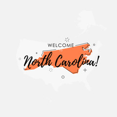 Welcome to North Carolina state map