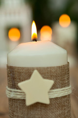 Beautiful Candles in home