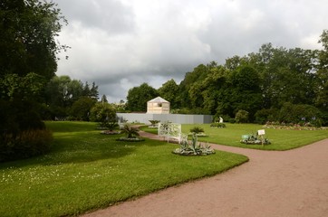 Extérieurs du palais de Tsarkoïe Selo (Ville de Pouchkine/Russie)