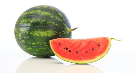 Watermelon isolated on white background
