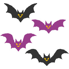 simple and cute halloween vector icons