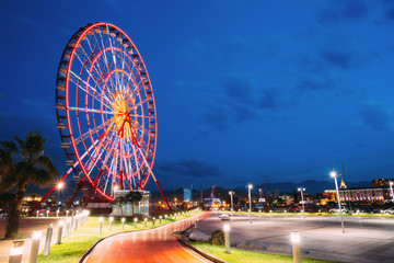 69 624 Riesenrad Fototapeten Leinwandbilder Und Aufkleber Wallsheaven