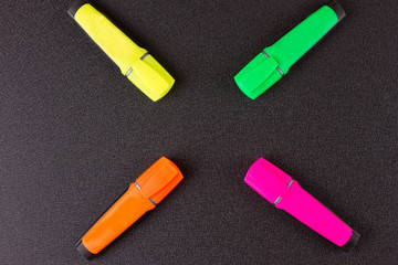 closed markers for design works