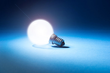 lampadina, luce, concetto, elettricità
