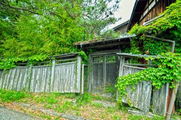 Japan's Secret Garden and old house.