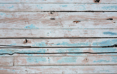 Abstract broken old pastel wooden wall background.