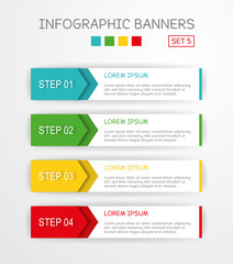 Infographic Banners SET4