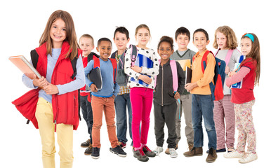 Fototapeta premium Back to school