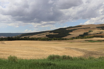 Fototapeta na wymiar Panorama di campagna