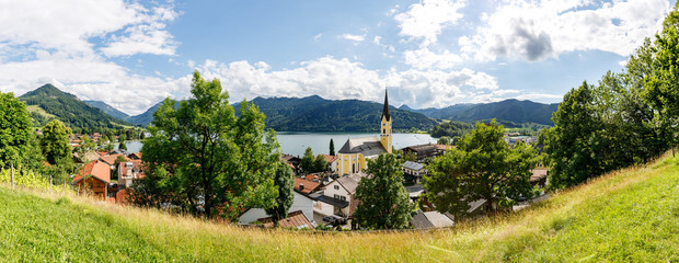 Panoramablick auf den Schliersee