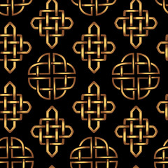 Obraz premium Nordic Celtic pattern