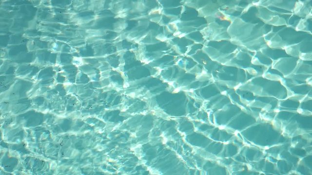 The surface of the pool - video 4K UHD