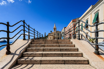 Marina Corta, église, Lipari, Sicile, îles éoliennes