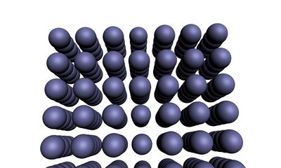 Объемные геометрические фигуры в качестве фона