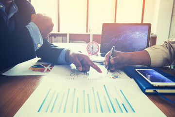 The concept of cooperation for a successful business.