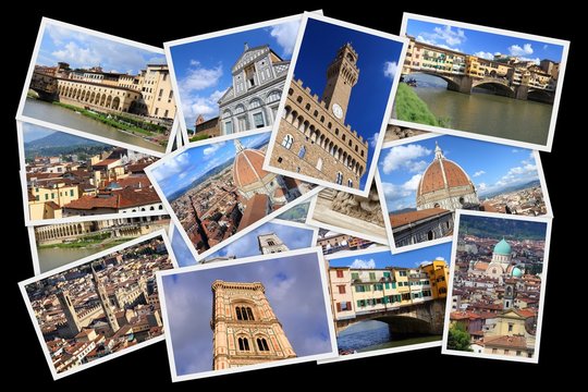 Florence - travel collage